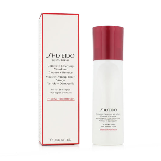 Espuma de Limpeza Shiseido InternalPowerResist 180 ml - Fabulosa