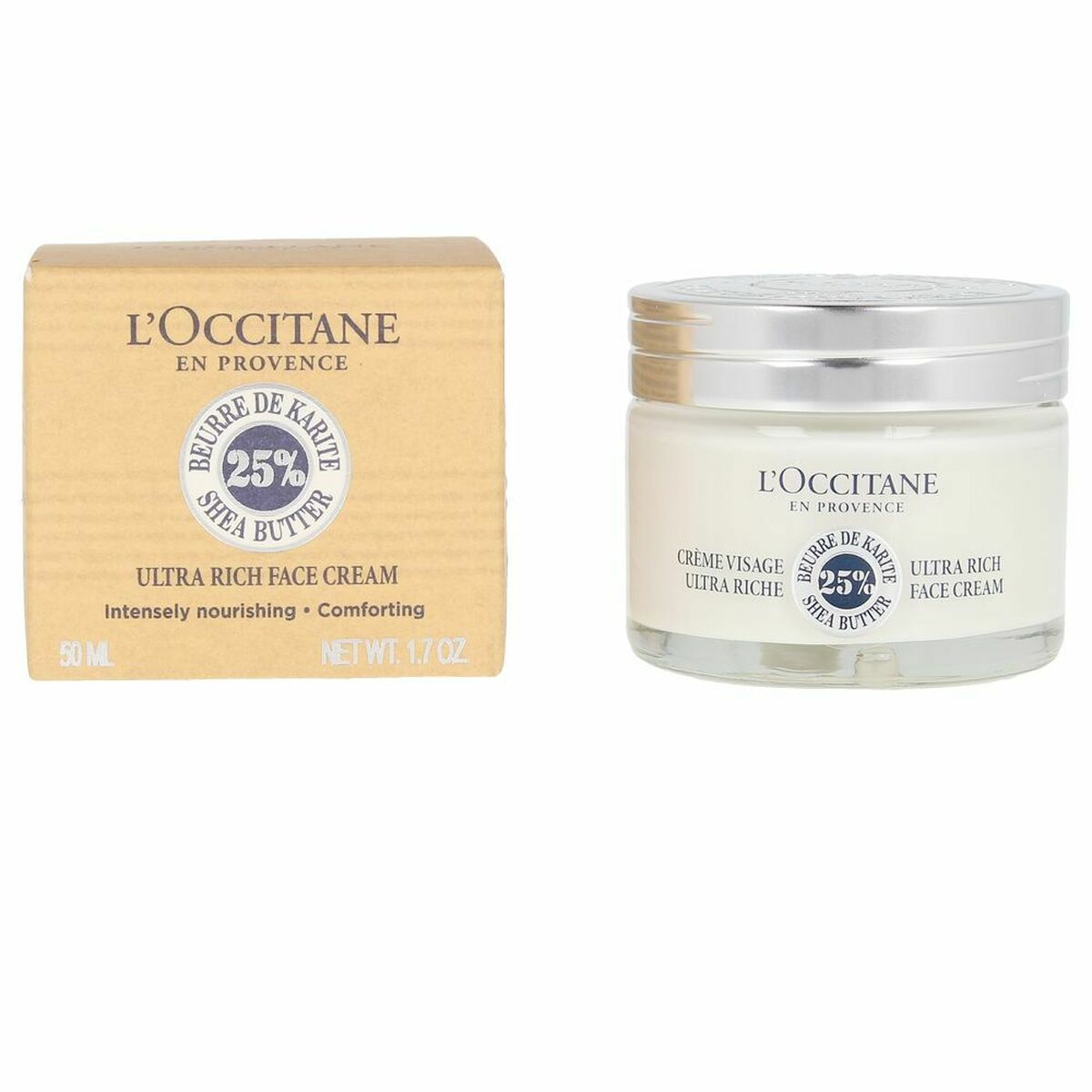 Creme Reparador L'Occitane En Provence 01CV050K18 50 ml Manteiga de Karité - Fabulosa