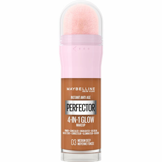 Corretor Líquido Maybelline Instant Age Perfector Glow Nº 03-Medium Deep 20 ml - Fabulosa