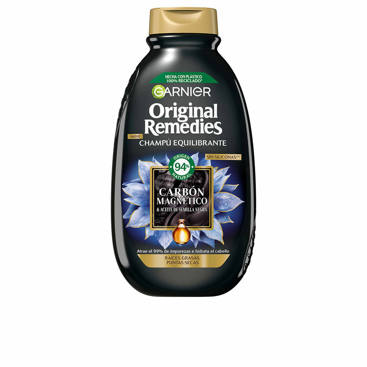 Champô Garnier Original Remedies Equilibrante Carvão magnético (300 ml) - Fabulosa