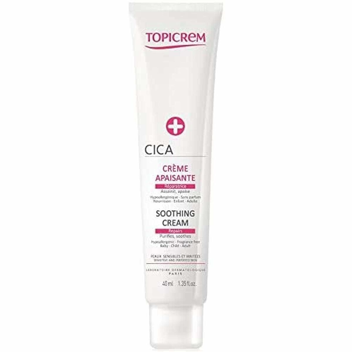 Creme Calmante Topicrem CICA+ 40 ml - Fabulosa