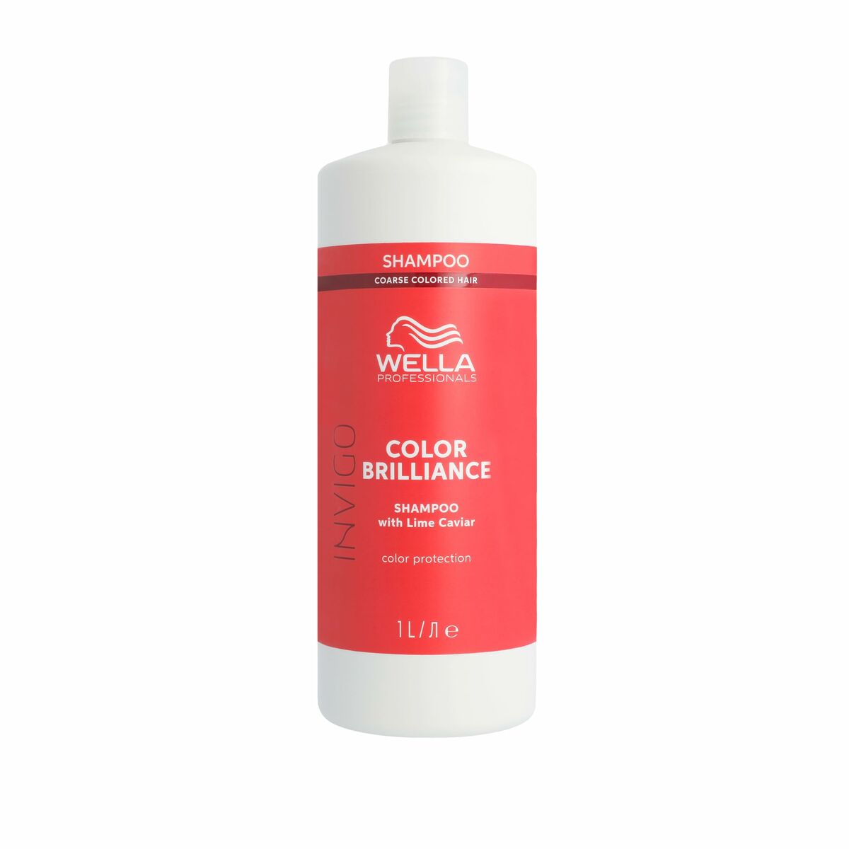 Champô Revitalizador da Color Wella Invigo Color Brilliance 1 L Cabelo grosso - Fabulosa