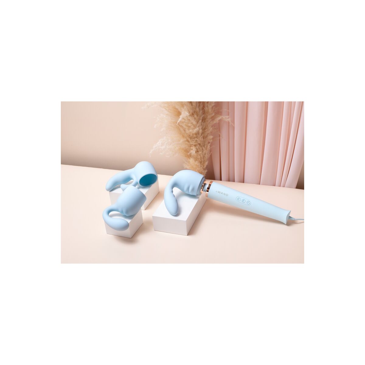 Acessório Le Wand Dual Weighted Azul Silicone - Fabulosa