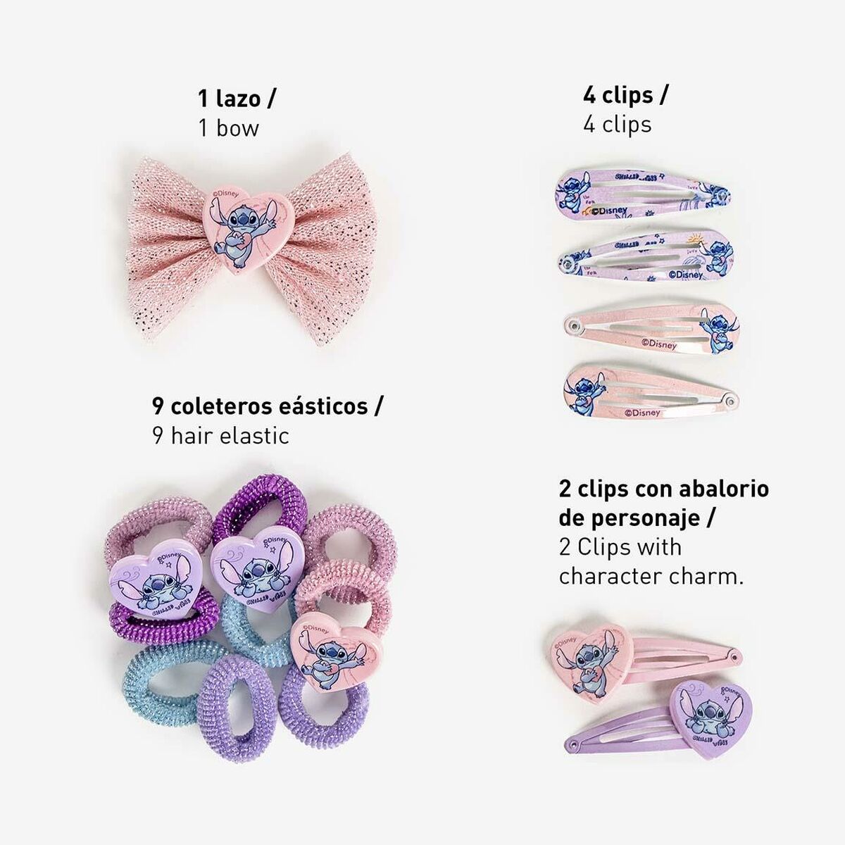 Acessórios para o Cabelo Stitch Multicolor - Fabulosa